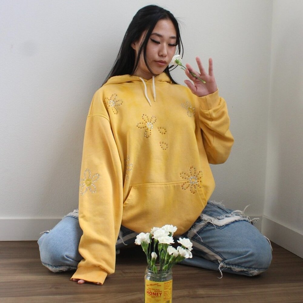 He Loves Me, He Loves Me Not Hoodie